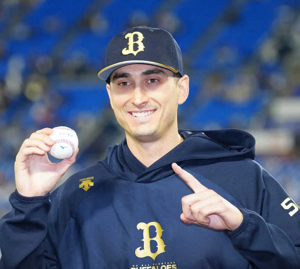 【画像・写真】オリ・ワゲスパック　6度目の正直で来日初勝利　初打点のおまけつき