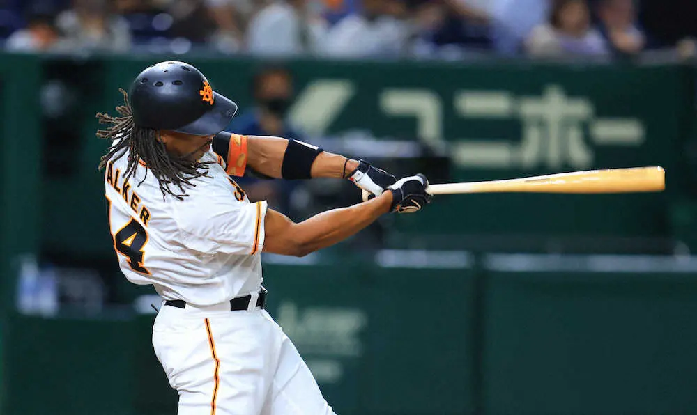 【画像・写真】巨人、7得点連続ソロ本塁打　3試合続けて得点がソロ本塁打のみは球団28年ぶりの珍記録
