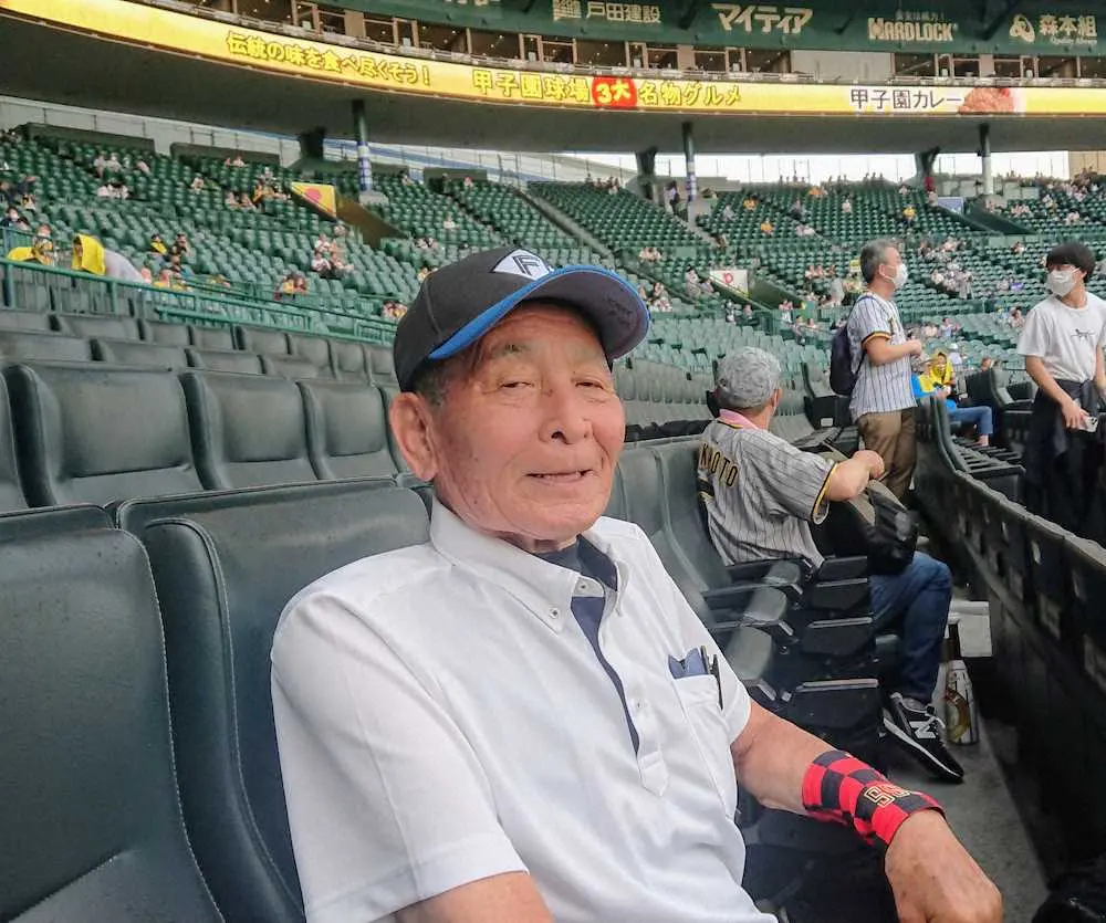 【画像・写真】元虎風荘寮長の梅本さん、日本ハム・新庄監督との再会に感激「今や日本でナンバーワン」