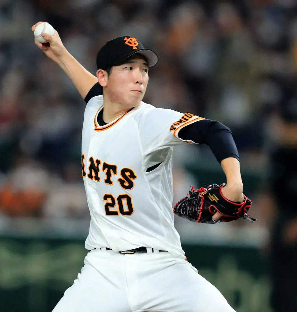 【画像・写真】巨人・戸郷“有言実行”佐々木朗希に負けない！気迫の7回5奪三振無失点