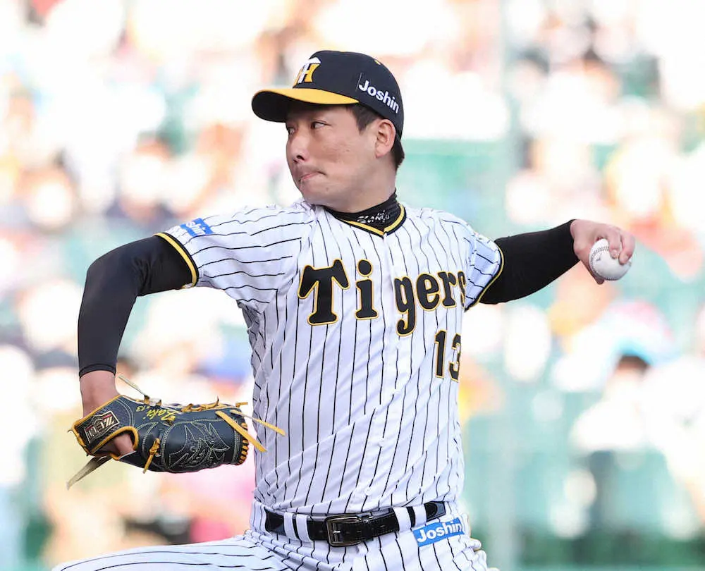 【画像・写真】阪神・岩崎　2試合連続登板し11セーブをマーク！打者3人を14球で料理し「勝つことができて良かった」