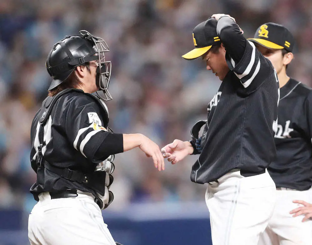 【画像・写真】ソフトバンク逆転負け　藤本監督、攻めの継投策裏目も悔いなし「津森で打たれたら仕方ない」