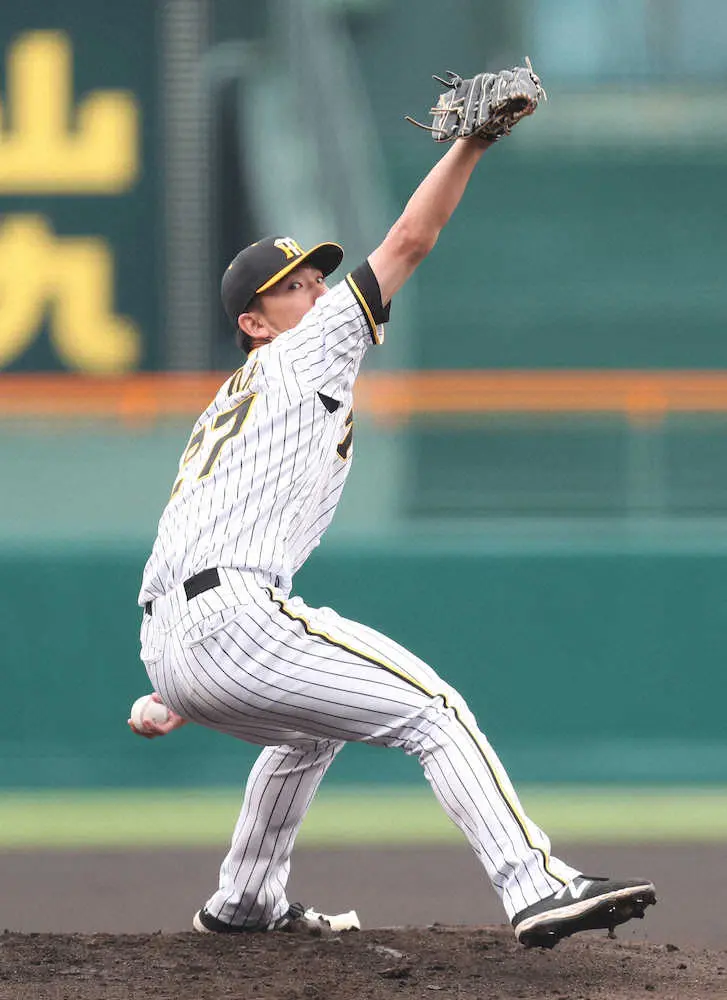 【画像・写真】阪神・伊藤将「やっぱり声援がすごい」超満員甲子園で6回3失点の今季2勝目