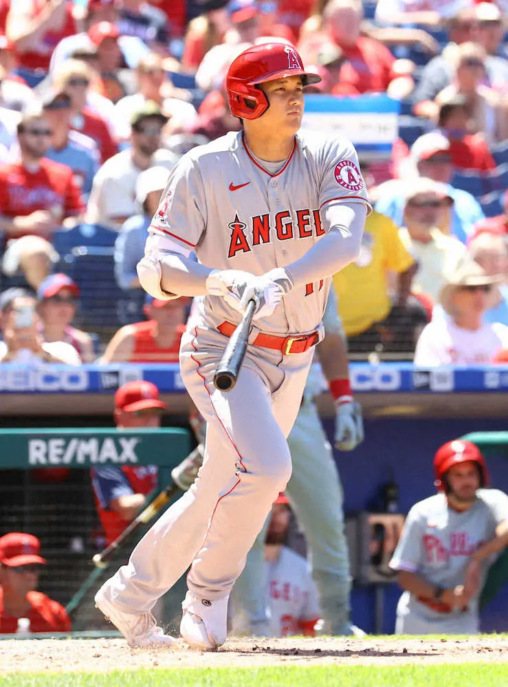【画像・写真】大谷翔平　先制点呼ぶ二塁打もエンゼルスは5点リード守れずサヨナラ負け、11連敗