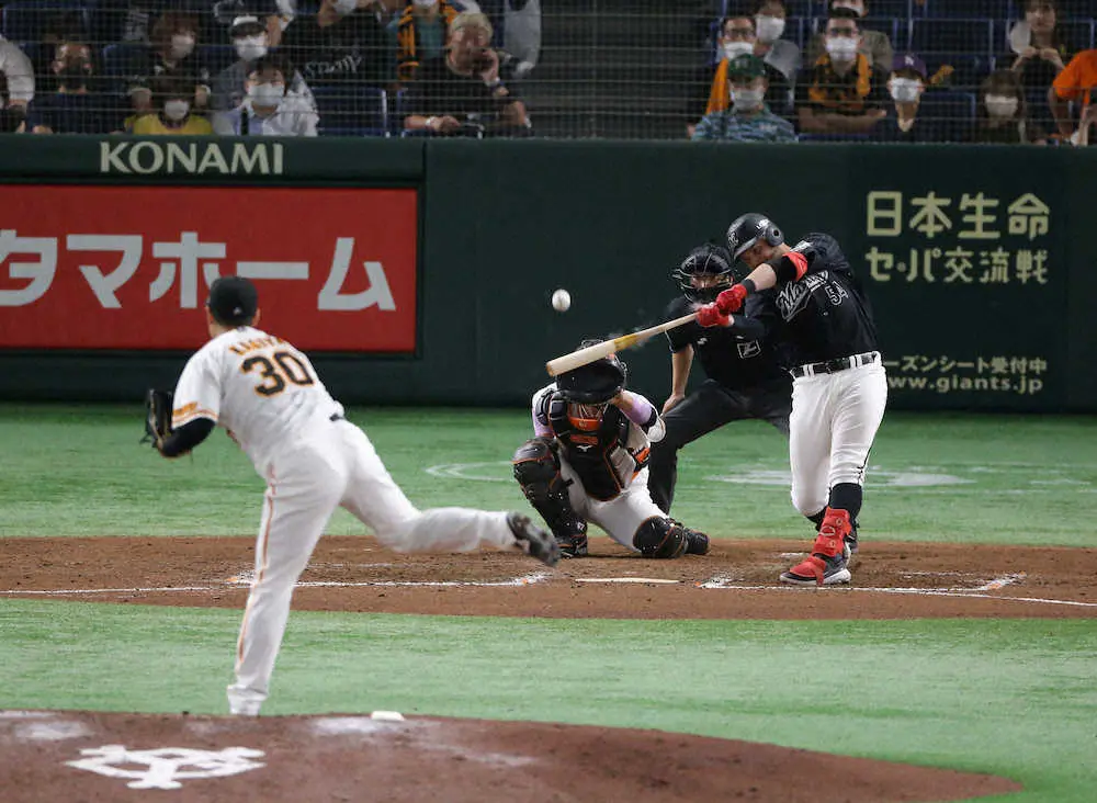 【画像・写真】ロッテ・助っ人外国人が“大好物”東京Dで大暴れ！レアード10＆11号にマーティン5＆6号