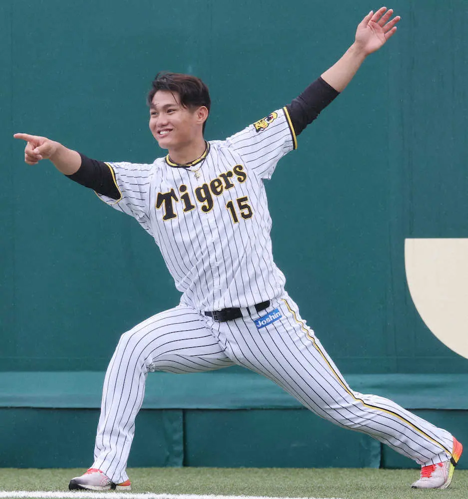【画像・写真】阪神・西純、8日ソフトバンク戦先発でリベンジ誓う「四球で走者をためない」