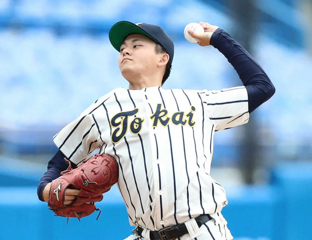【画像・写真】東海大札幌・渡部がノーヒットノーラン　11年ぶり史上7人目　3年までリーグ戦わずか1勝…全国で大仕事
