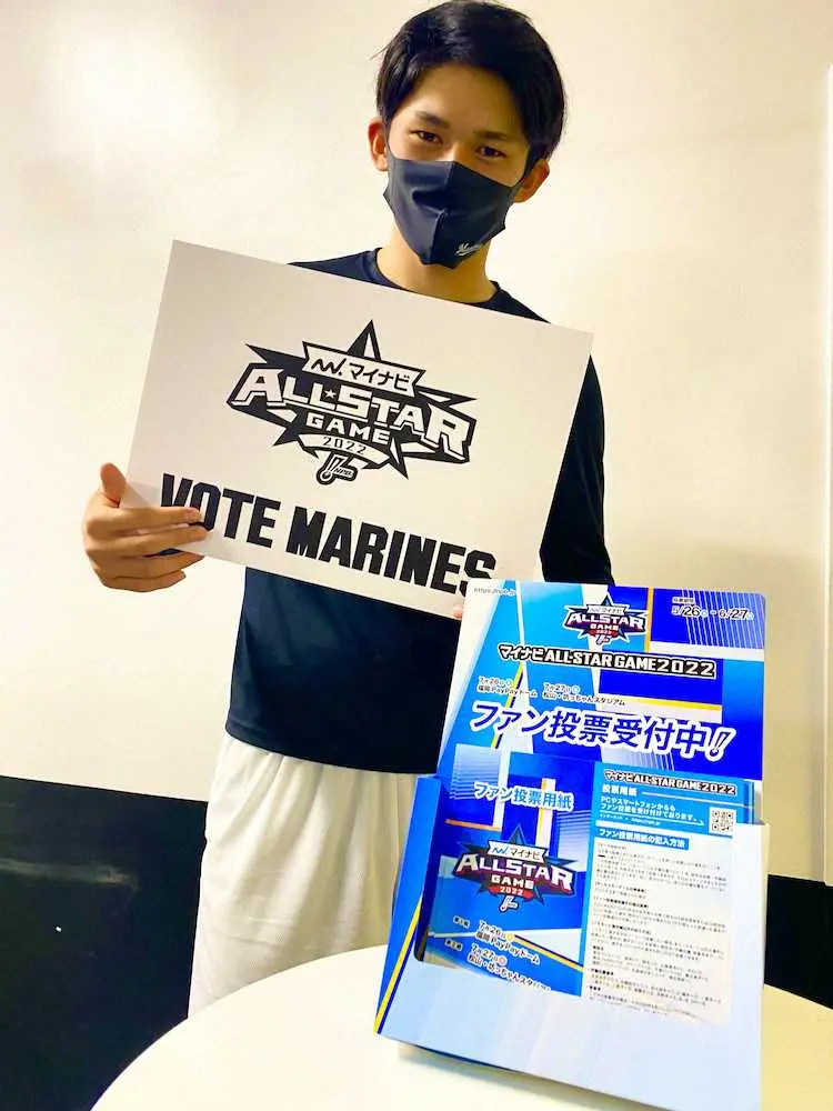 【画像・写真】ロッテ・朗希　球宴ファン投票中間1位に感謝「喜んでもらえるような投球ができるように」