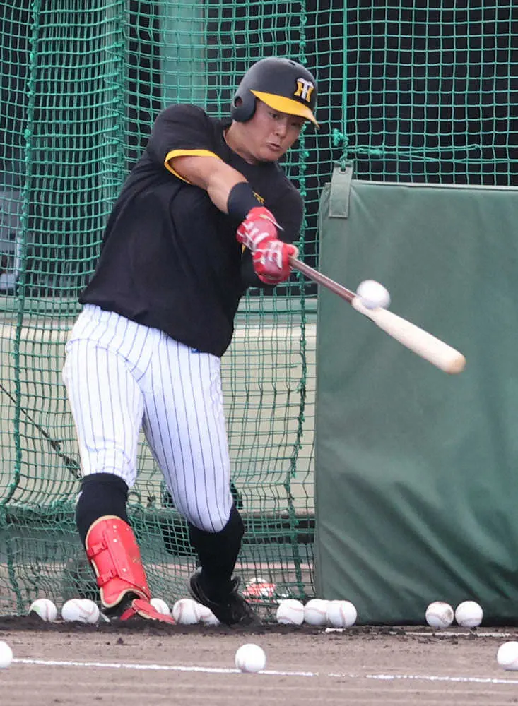 【画像・写真】阪神ドラ4・前川が上半身のコンディション不良から70日ぶりに実戦復帰