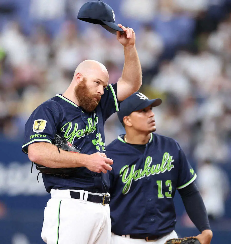 【画像・写真】ヤクルト連勝4でストップ　サイスニードが5回持たずも高津監督「打たれることもある」