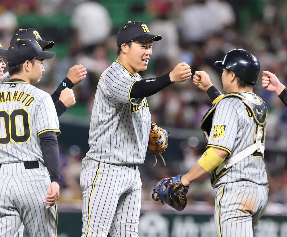 【画像・写真】阪神・大山、また決めた！絶好調主砲が決勝二塁打「勝ってよかった」今季最多タイ6連勝で交流戦首位に浮上