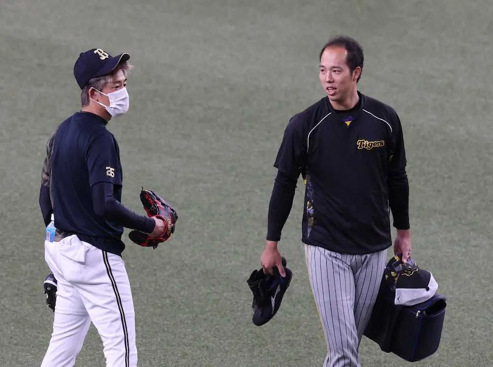 【画像・写真】青柳登板時は打率4割超！阪神・大山が先制二塁打「先制点を取ることができて良かった」