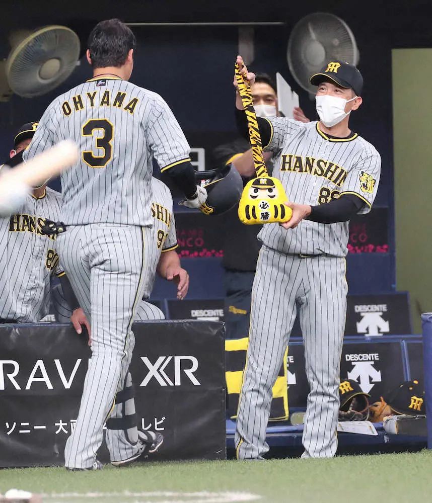 【画像・写真】阪神・大山　交流戦本塁打&打点の2冠視野に「僕がどうこうというよりチーム全員で勝ち取っている勝利」