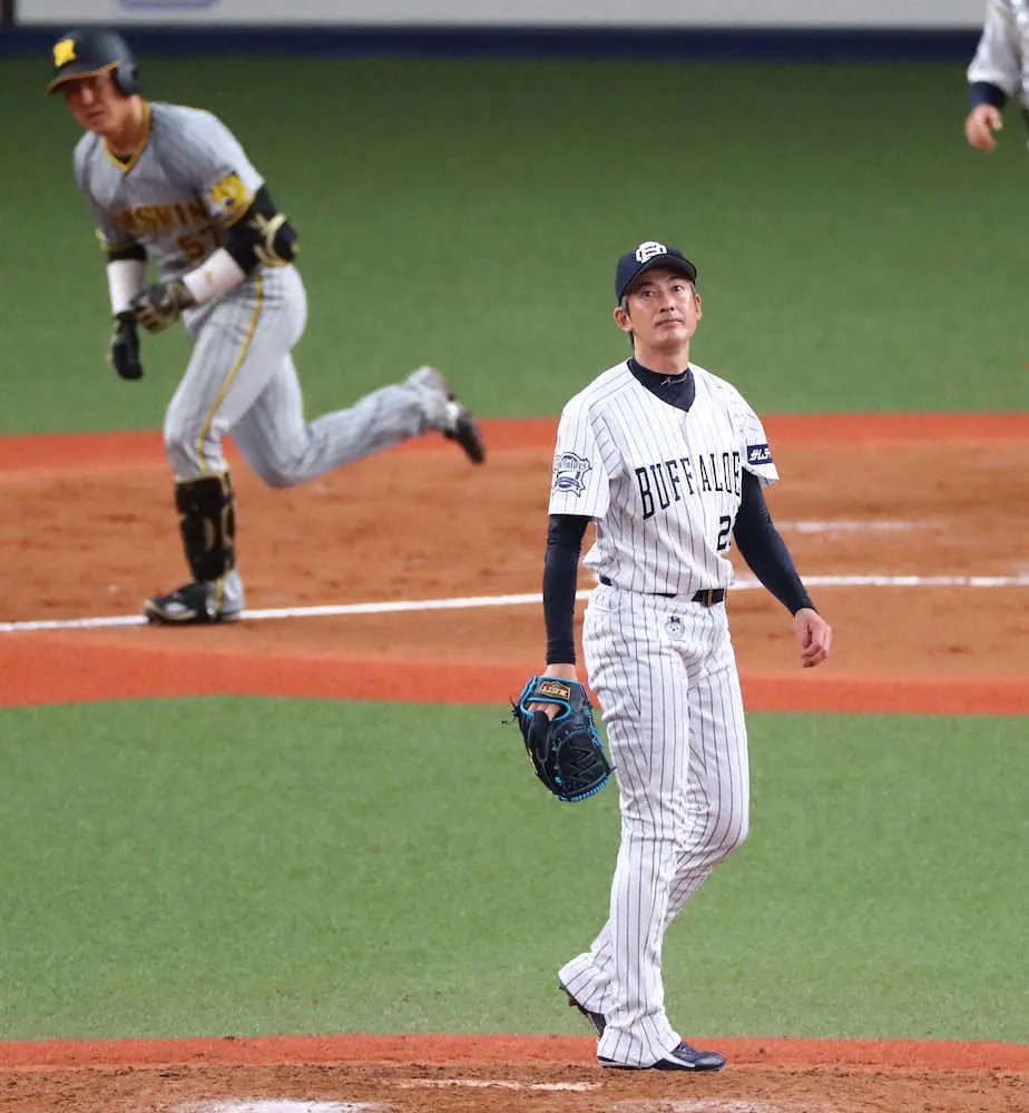 【画像・写真】虎党も拍手！オリ・能見　今季初登板は古巣・阪神戦「しっかり投げられてホッともしています」