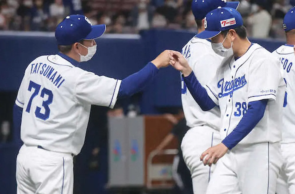 【画像・写真】中日・立浪監督　17日再開のリーグ戦キーマンに松葉指名「中5日ぐらいでどんどん入ってもらう」