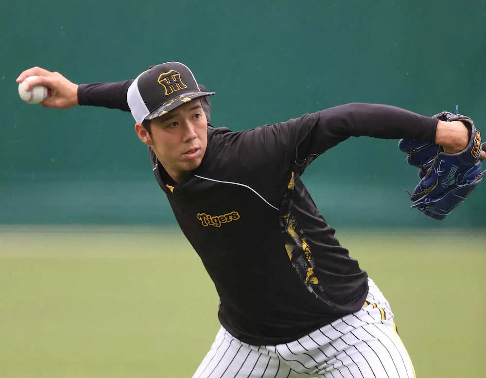 【画像・写真】阪神・青柳の覚悟　03年井川以来の沢村賞へ「球界を代表するような投手になりたい」