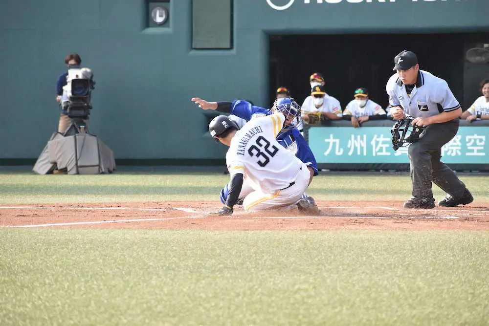 【画像・写真】ソフトバンク柳町　2軍戦で復帰即安打＆激走生還　下半身のコンディション不良感じさせず