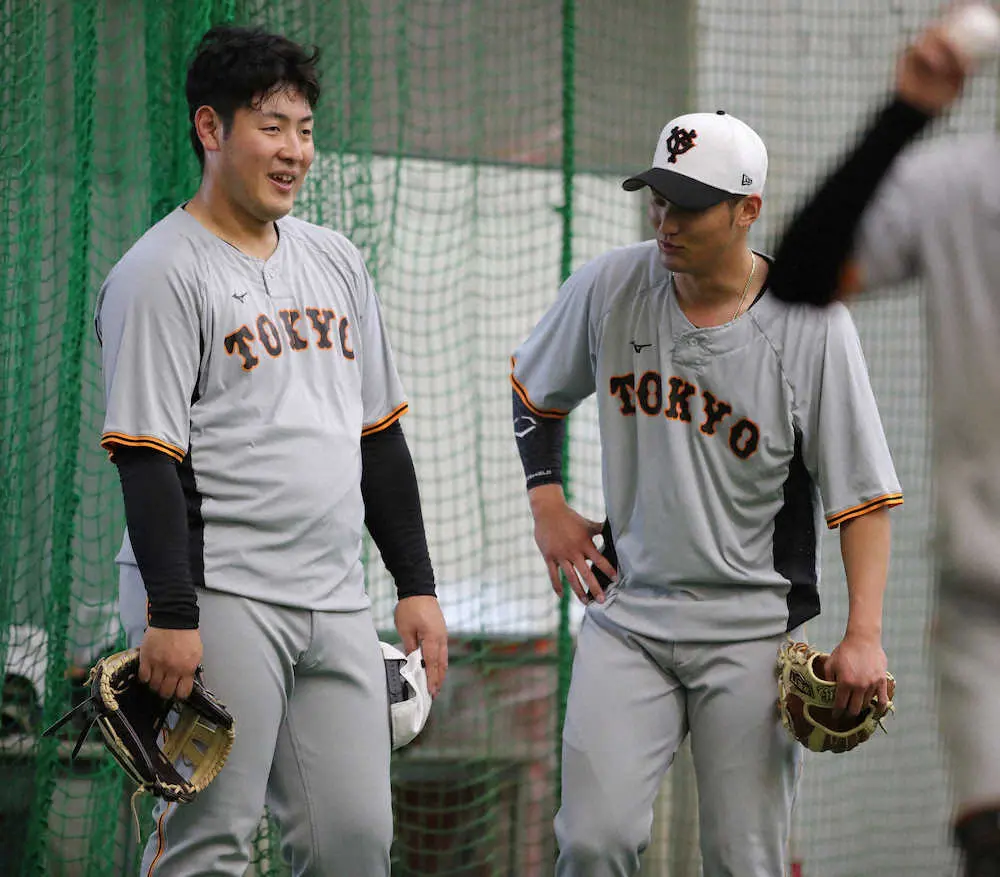 【画像・写真】巨人・岡本和真　首位ヤクルト追走へ　「先のことは考えずに目の前の試合をしっかり勝てるように」