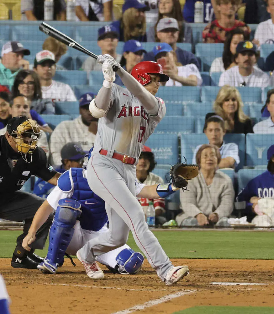 【画像・写真】エンゼルス・大谷　マルチで今季最長9戦連続安打もチームは零敗