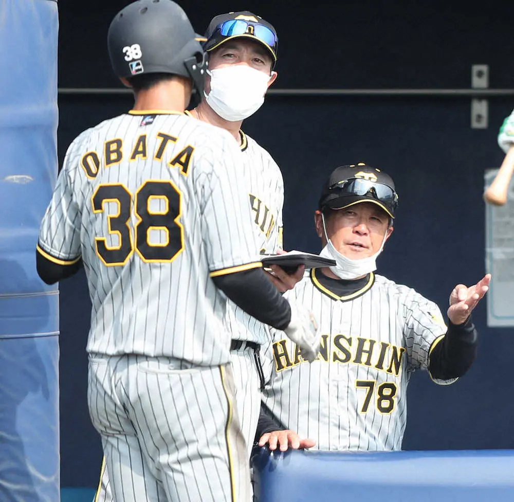【画像・写真】【阪神・平田2軍監督語録】小幡4安打＆高寺2安打にホクホク顔「競争だよ！競争！」
