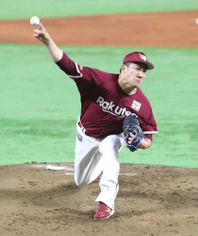 【画像・写真】楽天マー君11年ぶりの大乱調…国内ワーストタイ7失点　国内最悪1試合4被弾の屈辱