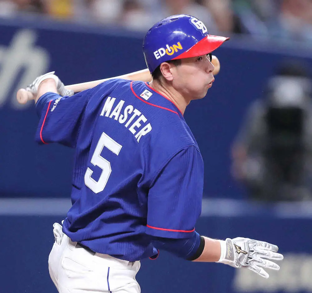 【画像・写真】中日、阿部の2点適時打で30イニングぶり得点　先発・大野雄も大興奮　