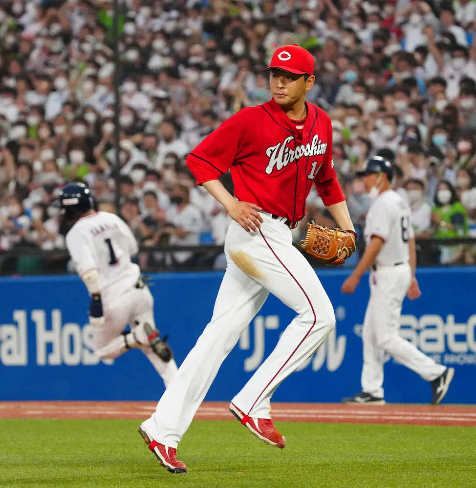 【画像・写真】広島3連敗…交流戦最下位の流れ変えられず　大瀬良ぶっつけ1軍も今季最短4回4失点KO