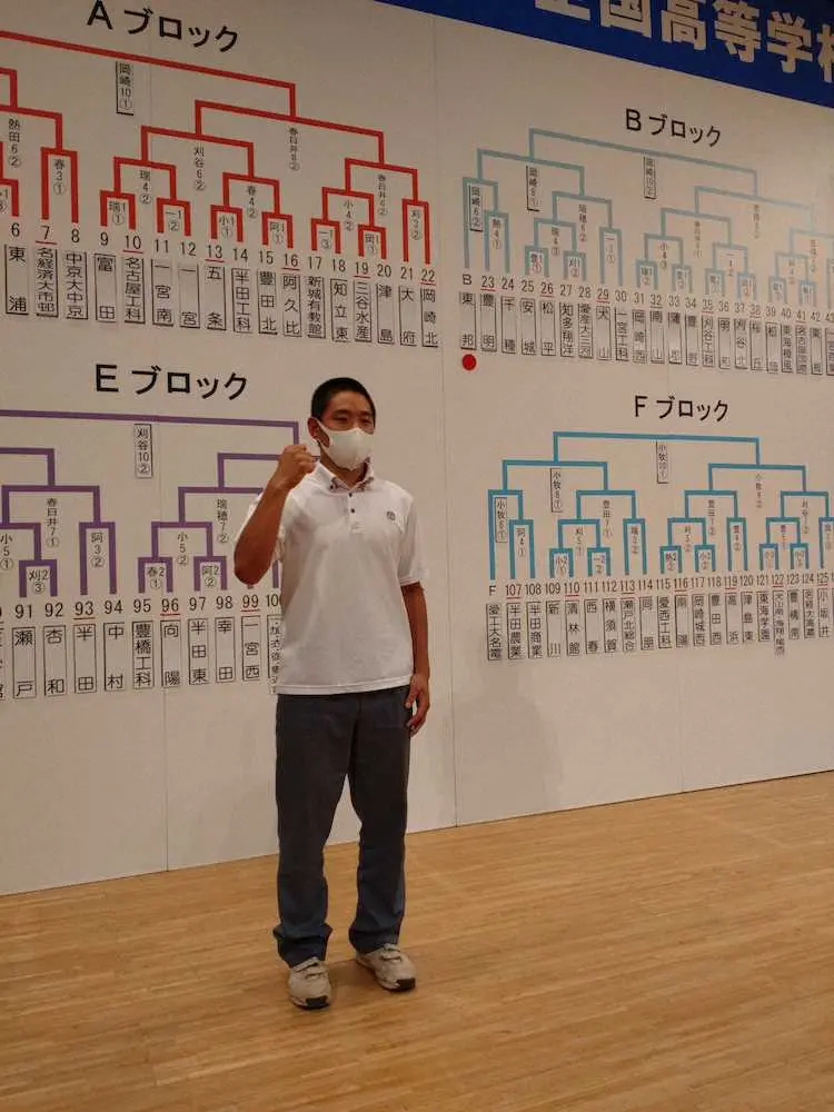 【画像・写真】夏の高校野球愛知大会　Aブロックは激戦区　東邦・落合主将が選手宣誓