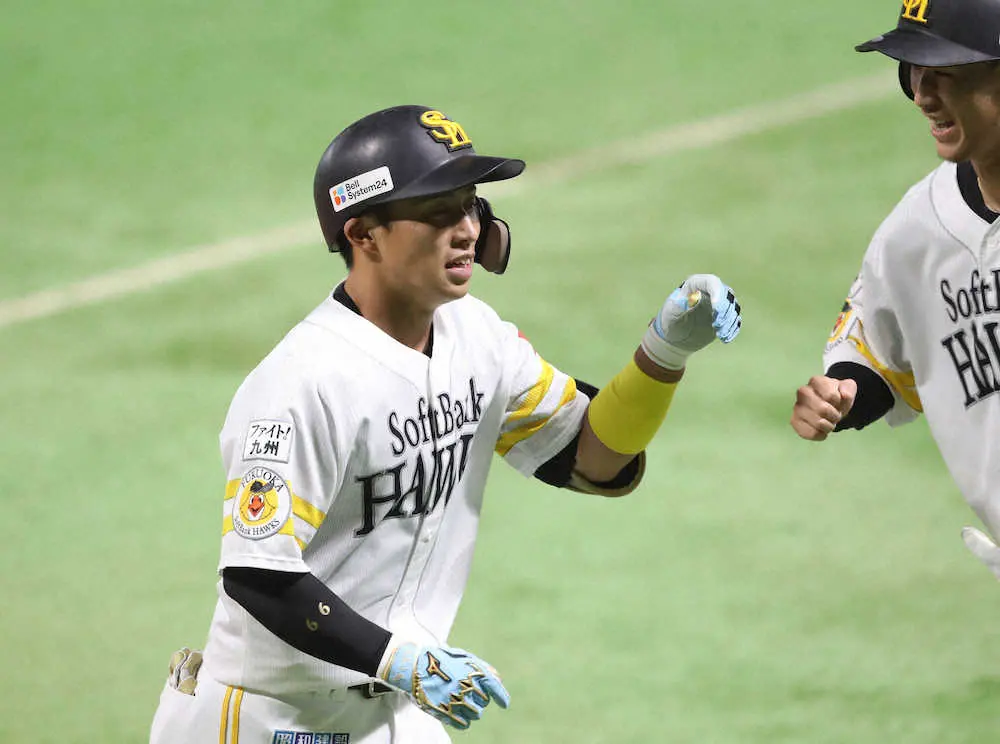 【画像・写真】ソフトバンク　パパルーキー野村勇が父の日弾「お父さんにいいところを見せられた」