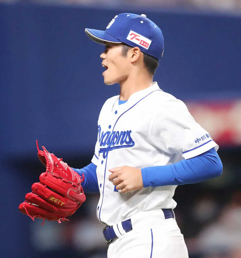 【画像・写真】中日・根尾、投手でリスタート　岡本三振斬りも「まだまだ」「全部レベルアップしたい」