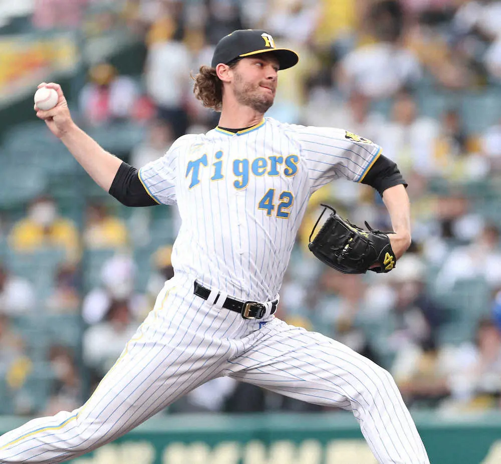 【画像・写真】阪神・ケラー　甲子園初登板で1回無安打無失点　最速156キロ計測