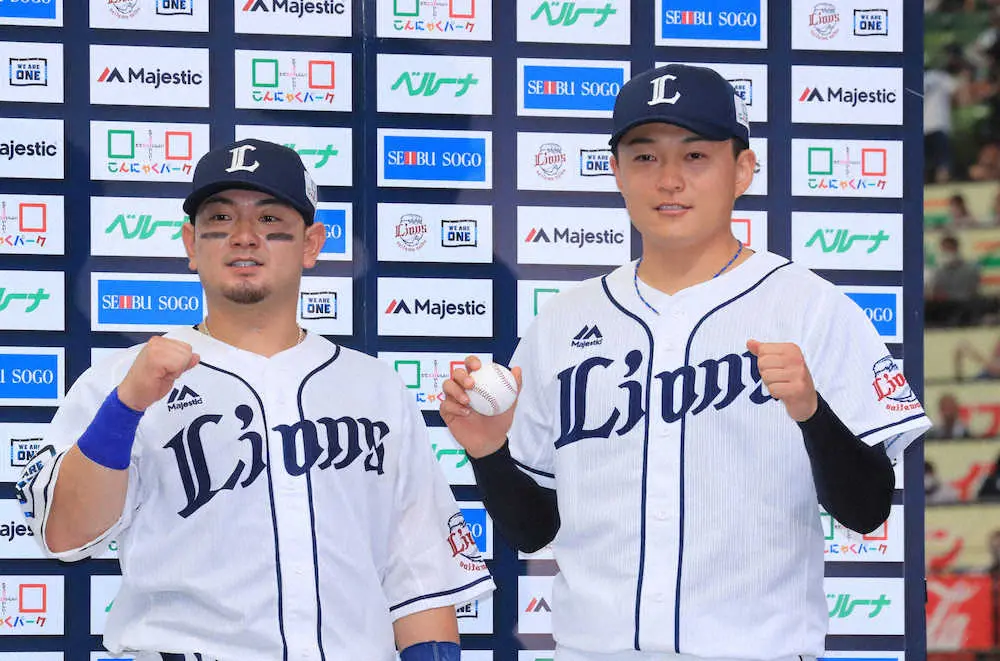 【画像・写真】わずか3安打で勝利の西武　2年目の佐々木健がプロ初勝利「素直にうれしい」