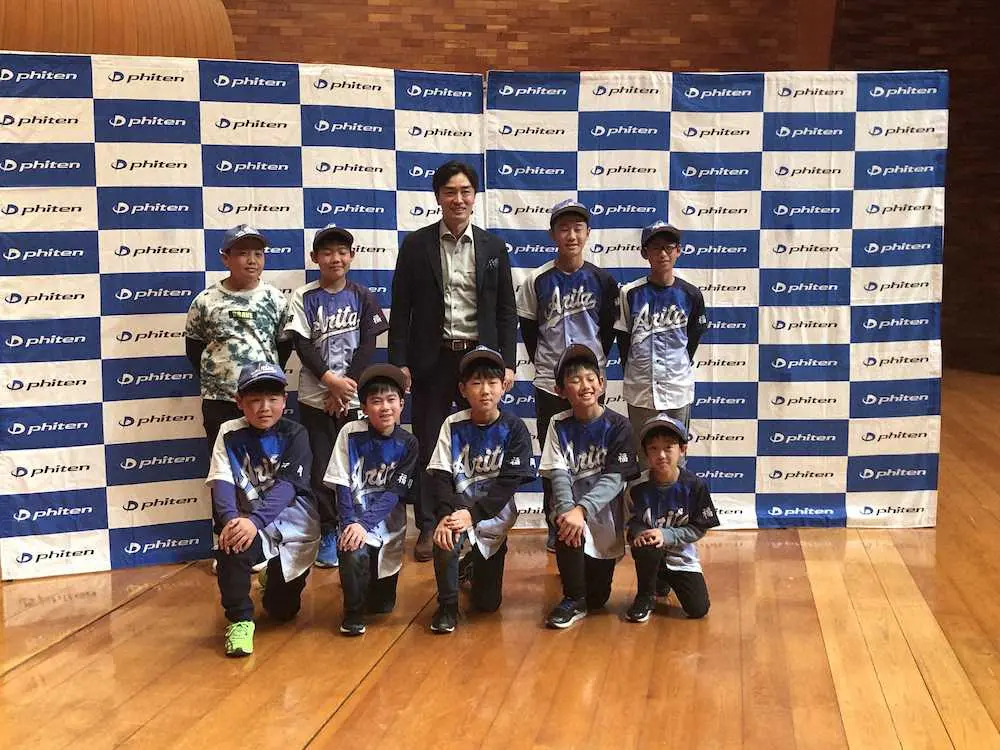 【画像・写真】ソフトB・和田　未来のプロ野球選手たちのために…トークショー企画、少年を招待