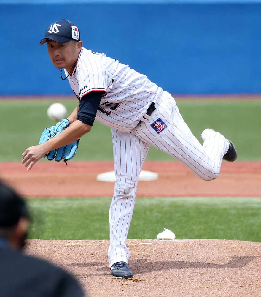 【画像・写真】ヤクルト・石川　斎藤雅樹超え181勝　3年ぶり7回まで投げ2人の息子に雄姿