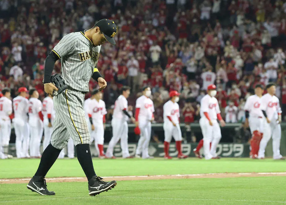 【画像・写真】阪神サヨナラ負けで広島戦開幕9連敗…アルカンタラが痛恨