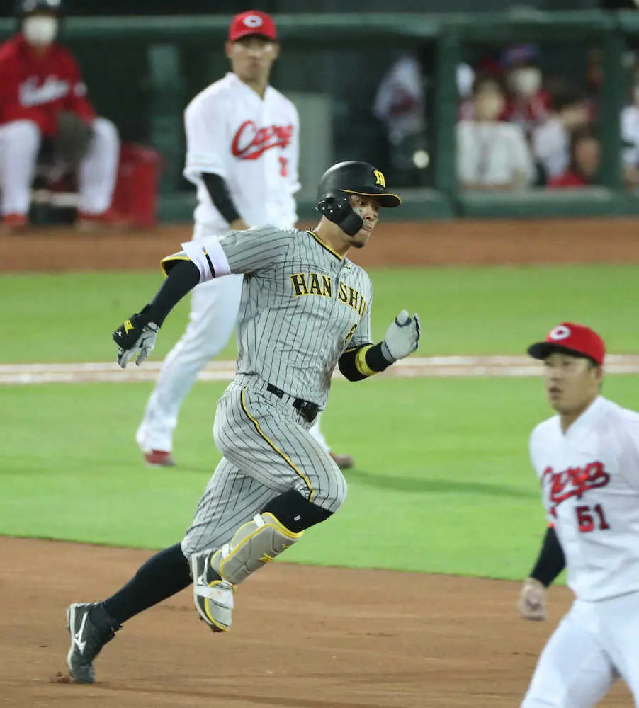 【画像・写真】阪神・佐藤輝3打点でも白星呼べず、開口一番「悔しいー！」