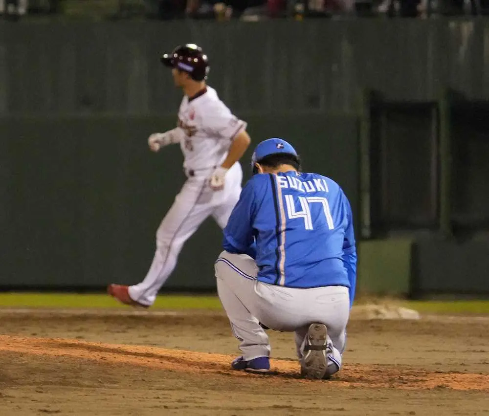 【画像・写真】日本ハム5連敗　抑えの北山を下げて投入の鈴木がサヨナラ被弾