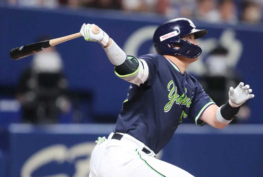 【画像・写真】ヤクルト・村上　いきなり初回に22号先制満塁弾!　史上8人目の年間4本、プロ野球記録にあと1