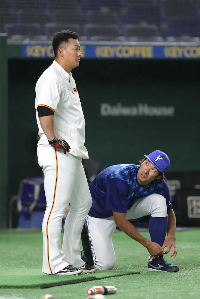 【画像・写真】巨人・中田　代打で反撃の6号2ラン　観戦・長嶋さんの前で“恩返し”の一撃