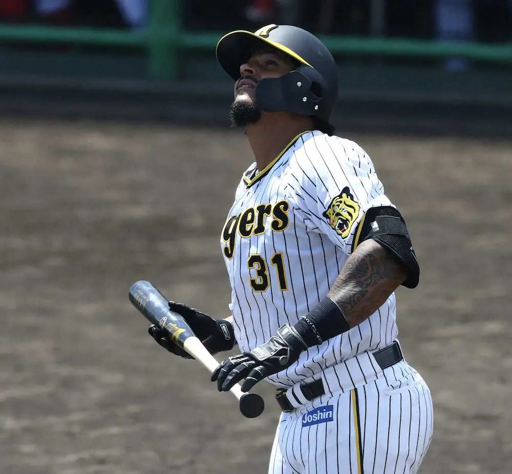 【画像・写真】阪神・マルテ、2軍戦で1カ月ぶりの実戦復帰　予定の2打席で無安打