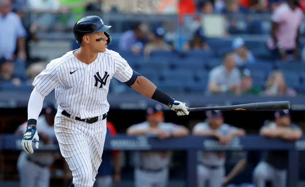 【画像・写真】前日ノーヒッターで敗れたヤンキースが劇的勝利　ジャッジが延長10回にサヨナラ3ラン