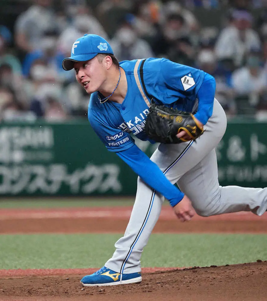 【画像・写真】日本ハム・輝星　またも先発勝利お預け…森に2打席連続適時打浴び3回3失点で降板