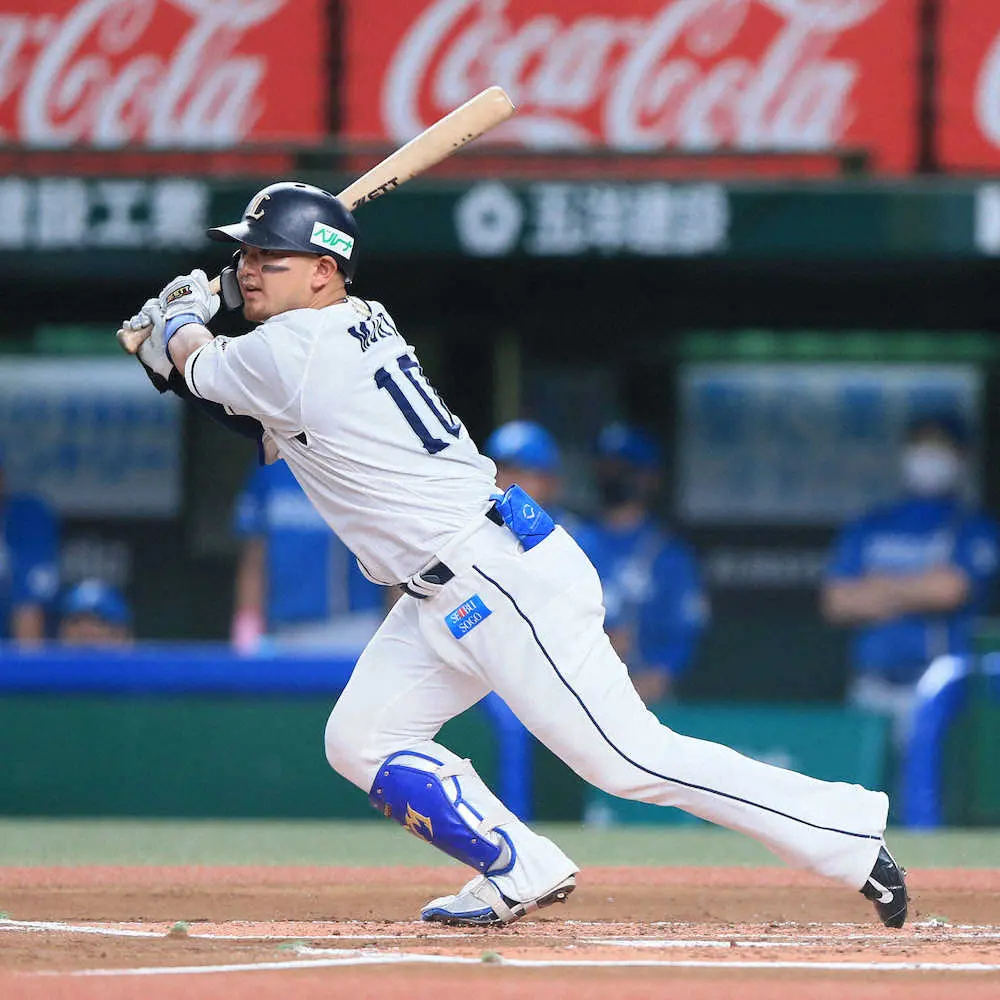 【画像・写真】西武・森友哉　サイクル安打達成へ王手!安打→二塁打→三塁打で残すは本塁打のみ