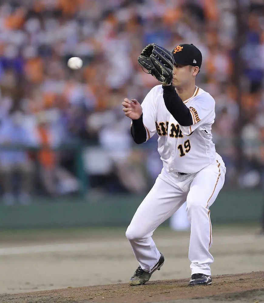 【画像・写真】巨人・山崎伊織　得点圏打率10割がとうとうストップ　デビュー以来2安打2打点2犠打も5打席目は三振