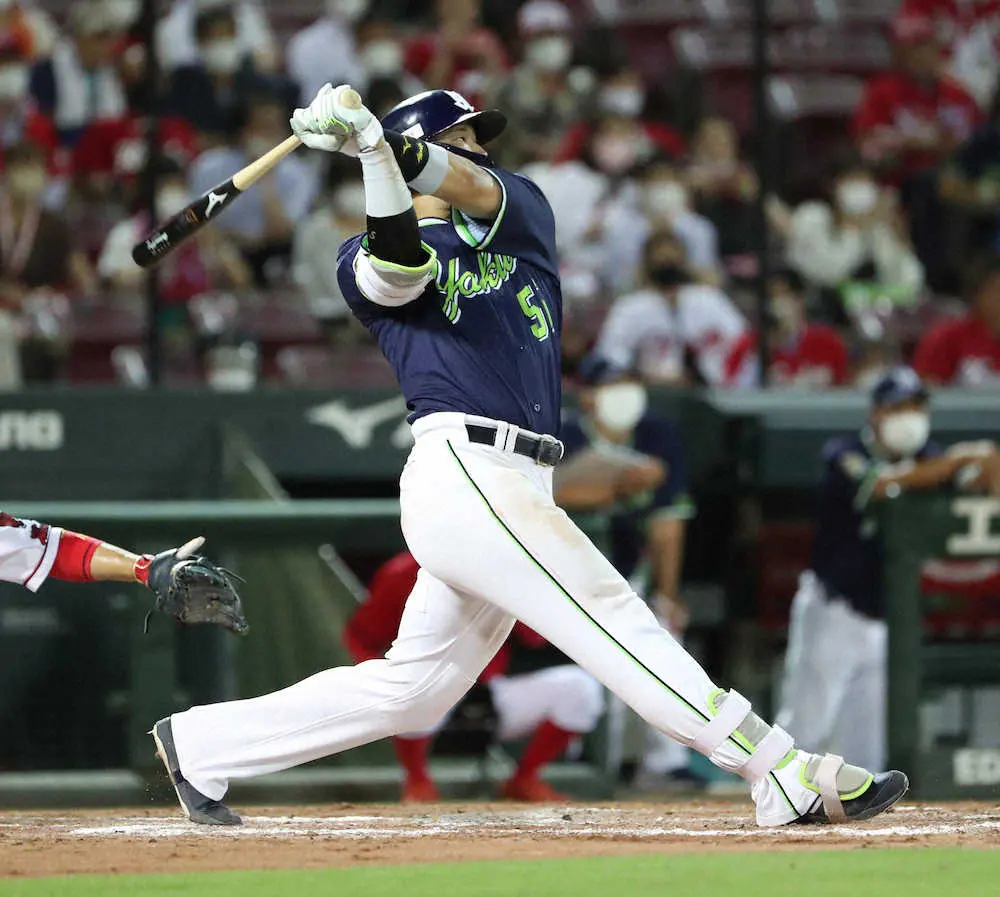 【画像・写真】ヤクルト「村神様」がどうにも止まらない！3戦連発28号2ランで球団日本人新記録の月間13発33打点