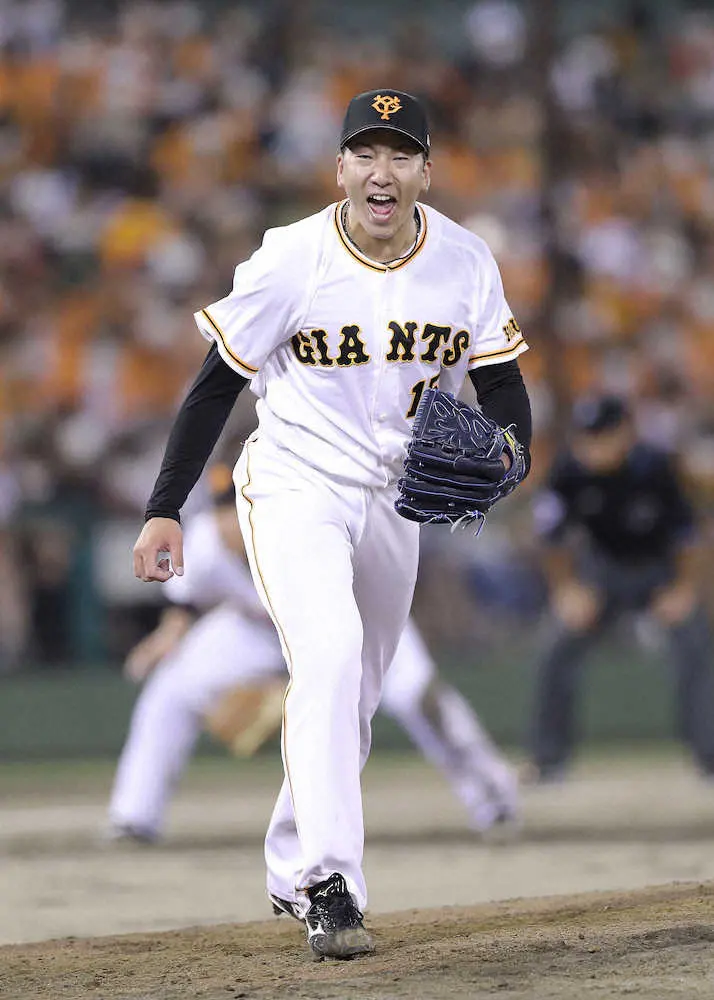 【画像・写真】祝23歳！　巨人・大勢が同点でバースデー登板、12球で3者凡退にピシャリ　23セーブ目はお預け