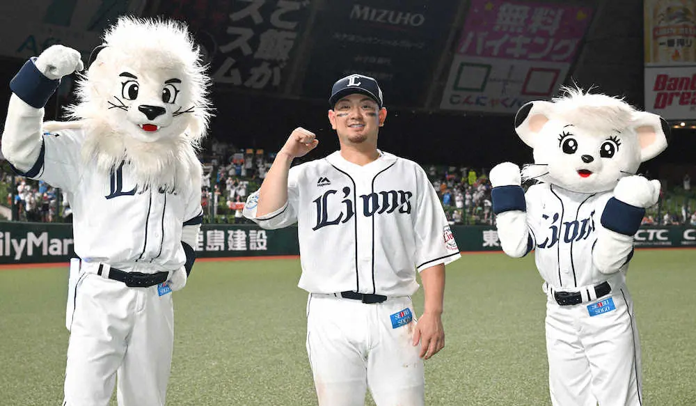 【画像・写真】西武・森　ネットで話題の“ナチュラルサイクル安打”達成ならずも笑顔「どんどん調子良くなってきた」