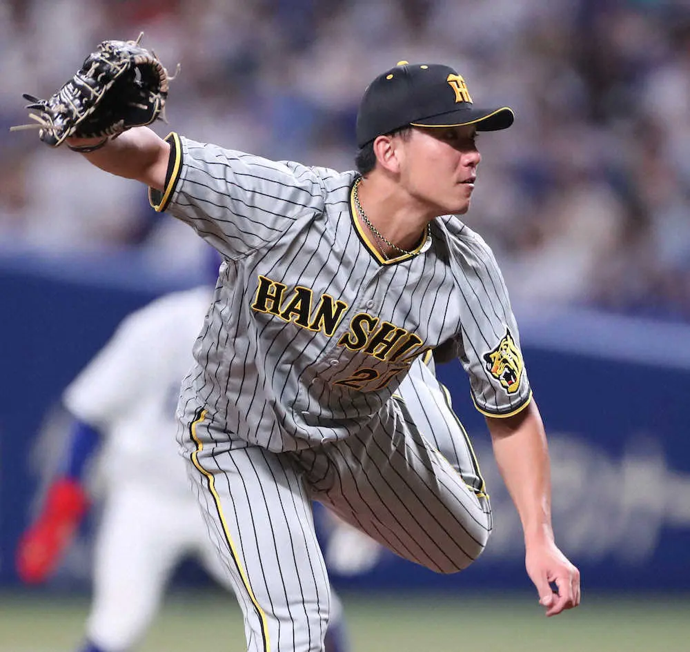 【画像・写真】阪神サタデー8連勝　“竜キラー”伊藤将が好投5勝目で連敗4でストップ　敵地での連敗も6で止めた