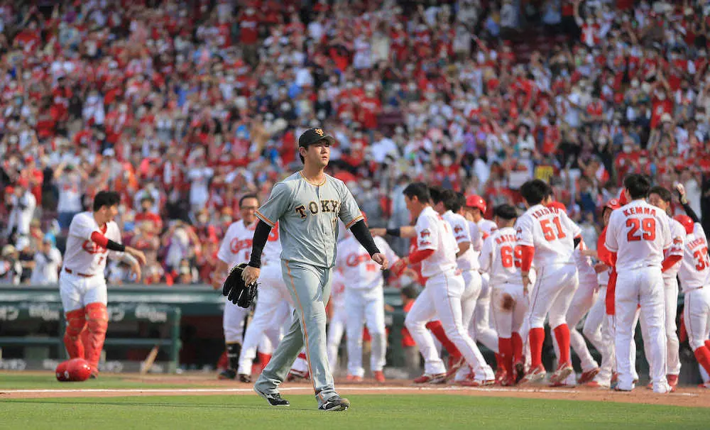 【画像・写真】巨人　11もあったのに…ついに今季初の貯金ゼロ　あすにも3位転落　菅野7回零封も打線が12三振