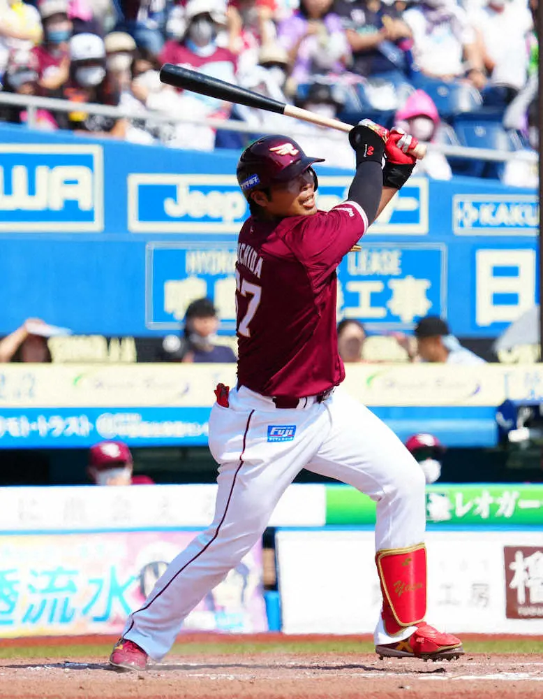 【画像・写真】楽天・内田が今季1軍初出場　2回に先制犠飛